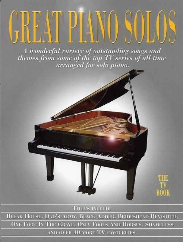 Great Piano Solos The TV Book (Softcover Book)