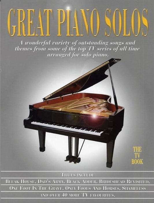 Great Piano Solos The TV Book (Softcover Book)