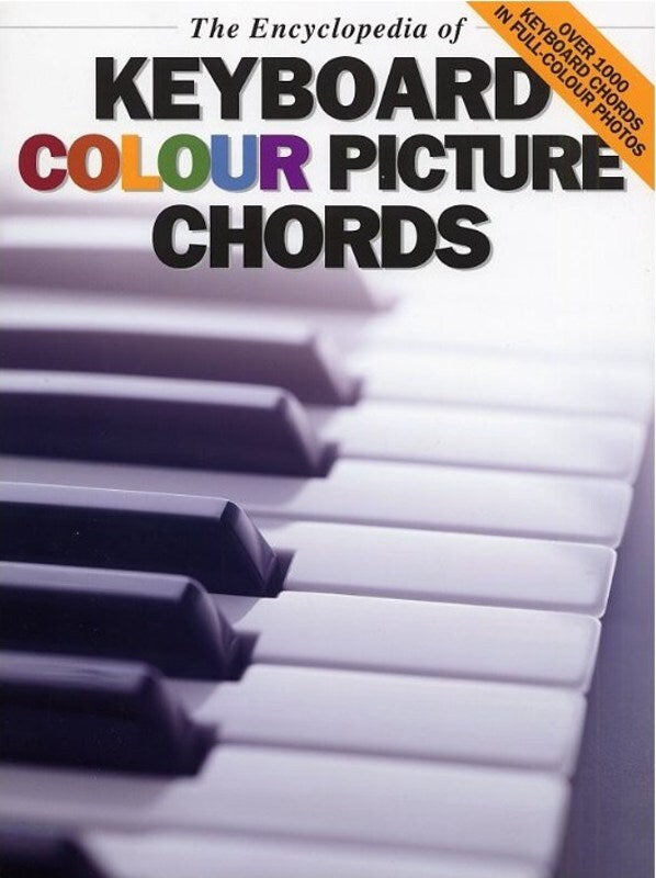 Encyclopedia Of Picture Chords For Keyboard Colour (Softcover Book)