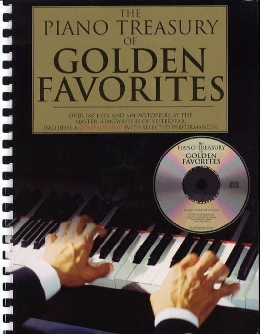 Piano Treasury Of Golden Favorites Softcover Book/CD