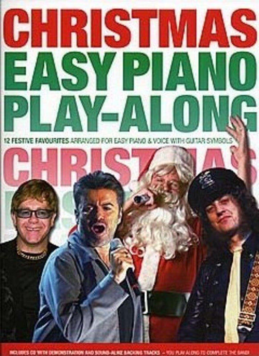 Christmas Easy Piano Playalong Book with CD