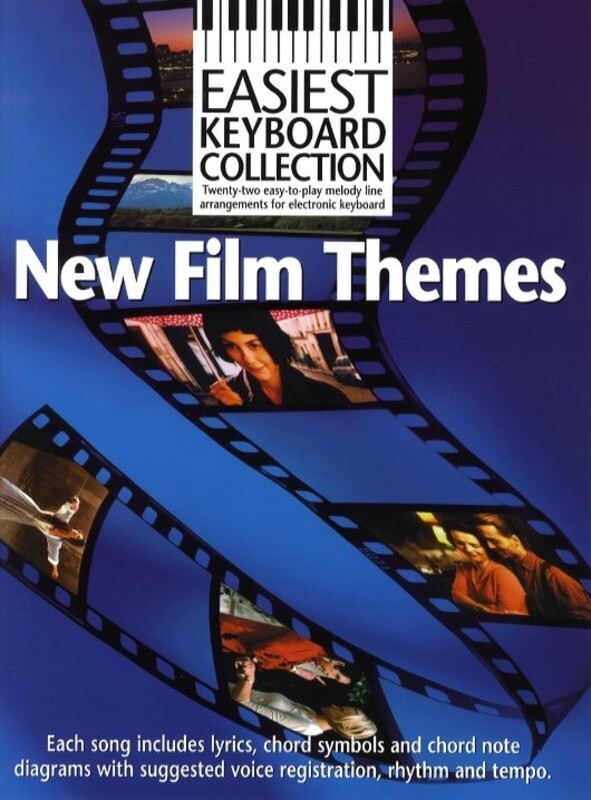 Easiest Keyboard Coll New Film Themes (Softcover Book)