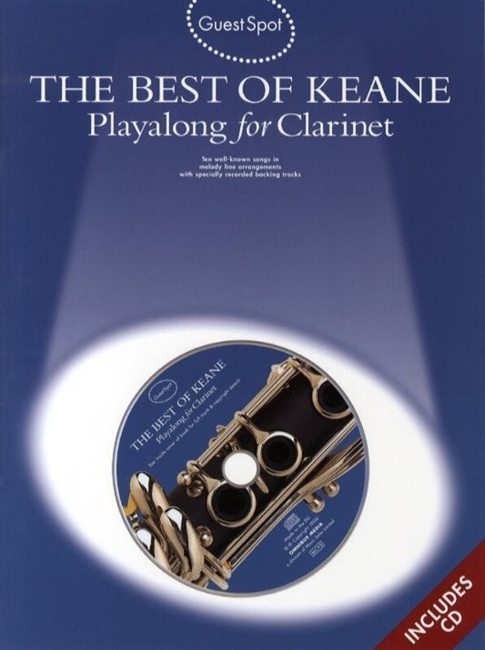 Guest Spot Keane Clarinet Softcover Book/CD