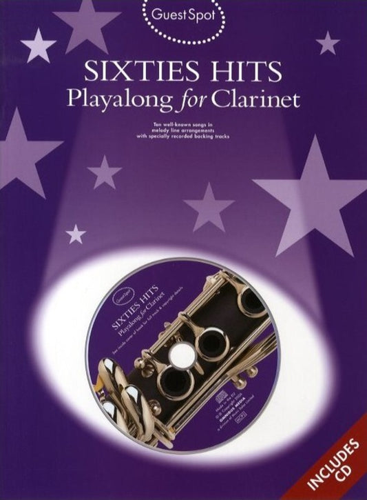 Guest Spot Sixties Hits Clarinet Softcover Book/CD