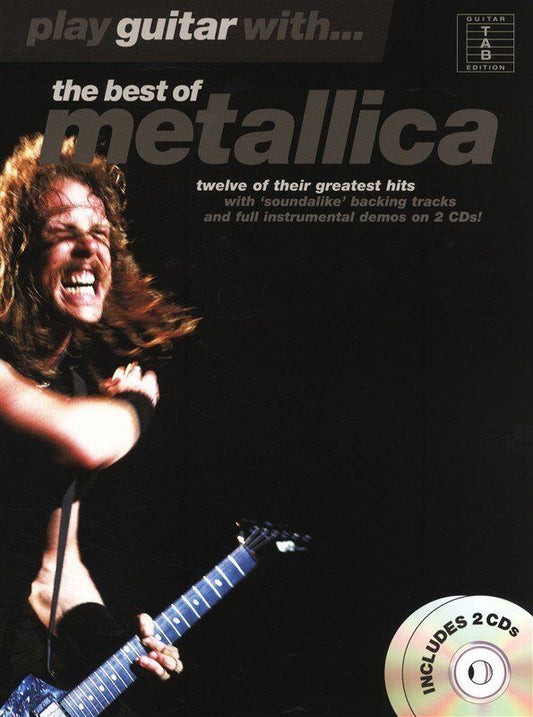 Play Guitar With Best of Metallica Tab Book