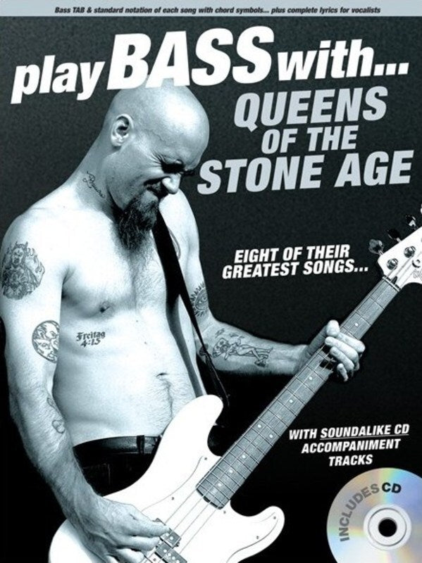 Play Bass With Queens Of Stone Age TAB Softcover Book/CD