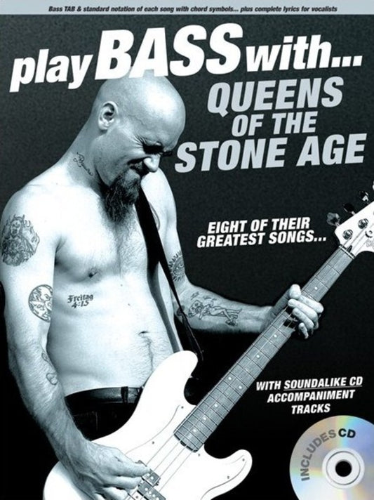 Play Bass With Queens Of Stone Age TAB Softcover Book/CD