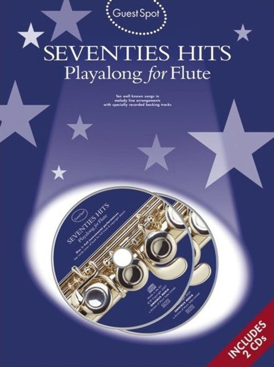 Guest Spot Seventies Hits Flute Softcover Book/CD