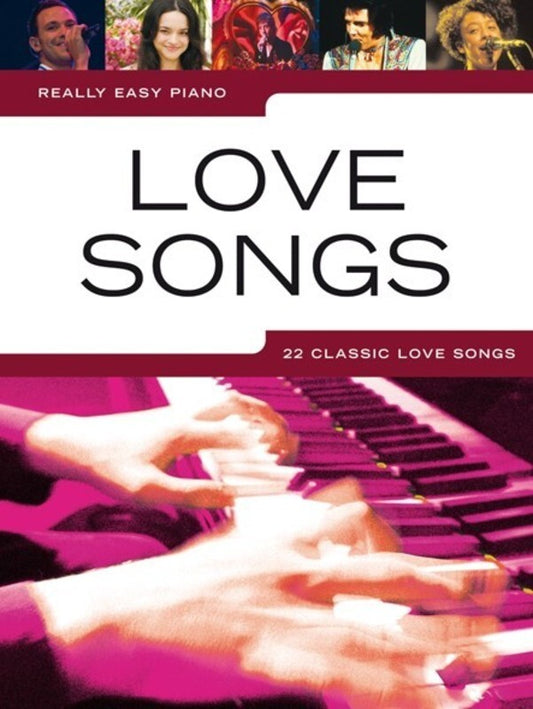 Really Easy Piano Love Songs (Softcover Book)