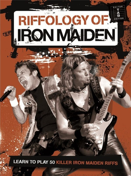 Riffology Of Iron Maiden (Softcover Book)