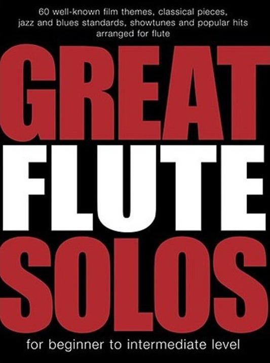 Great Flute Solos (Softcover Book)