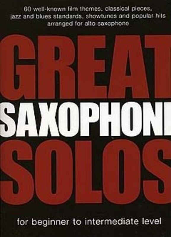 Great Saxophone Solos (Softcover Book)
