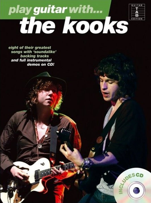 Play Guitar With The Kooks TAB Softcover Book/CD