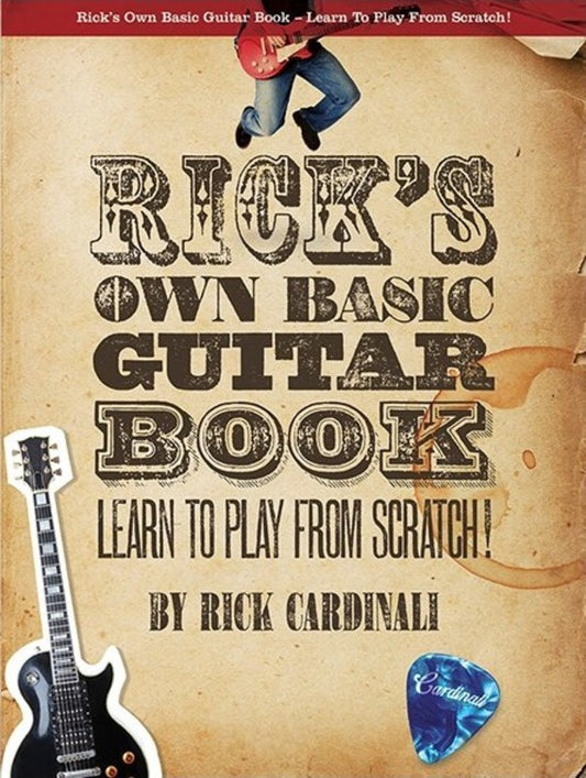 Ricks Own Basic Guitar Book Learn To Play Scratch (Softcover Book/CD)