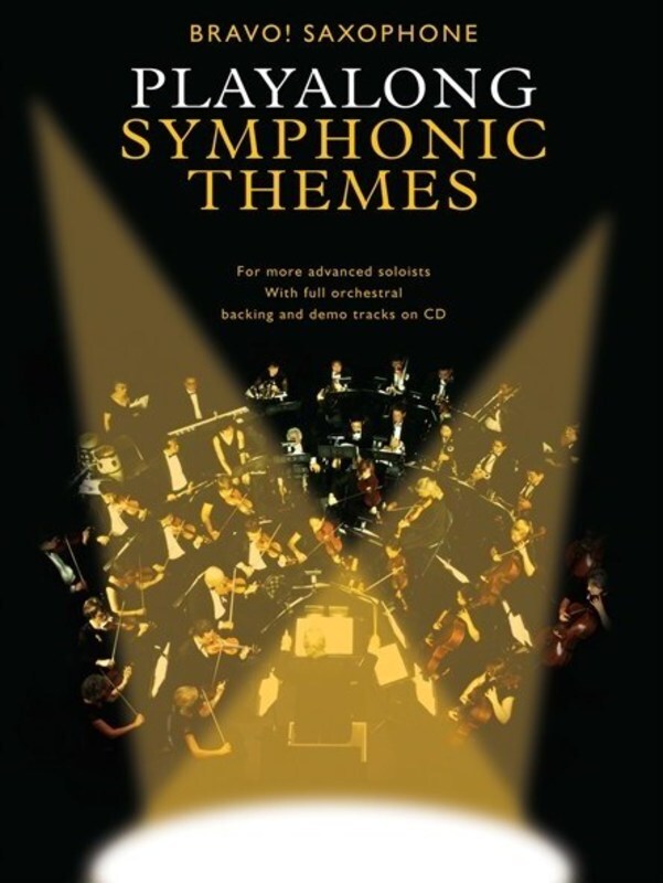 Bravo! Alto Sax Playalong Symphonic Themes Softcover Book/CD