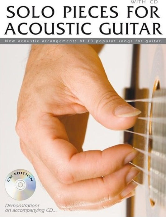 Solo Pieces For Acousitc Guitar Softcover Book/CD