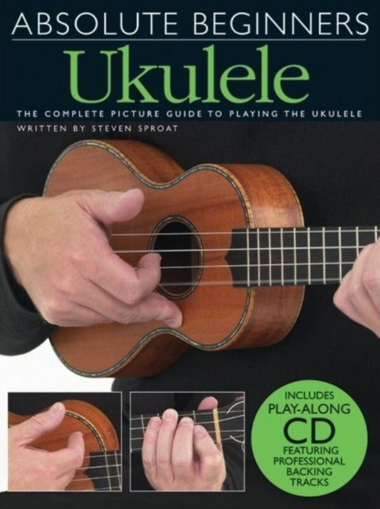 Absolute Beginners Ukulele Softcover Book/CD