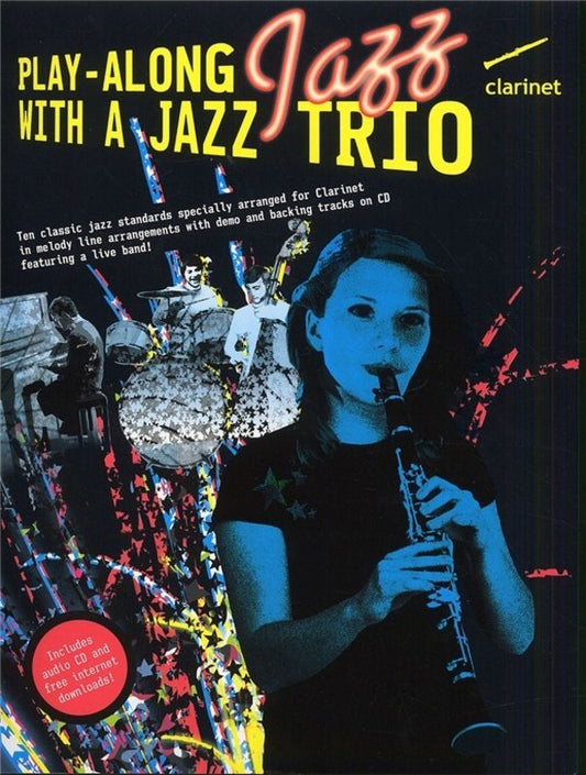 Play-Along Jazz With A Jazz Trio Clarinet Softcover Book/CD