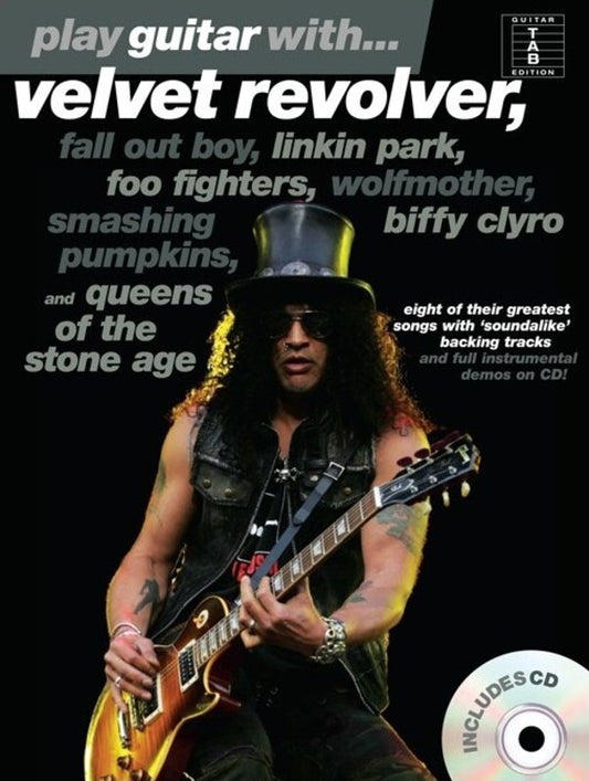 Play Guitar With Velvet Revolver Falloutboy Etc (Softcover Book/CD)