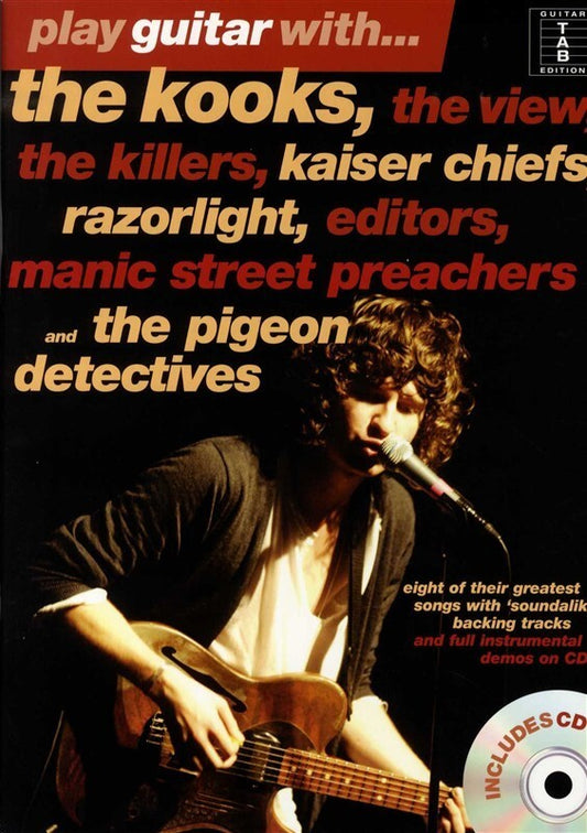 Play Guitar With Kooks View Killers Etc TAB Softcover Book/CD