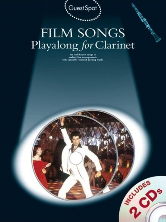 Guest Spot Film Songs Clarinet Softcover Book/CD