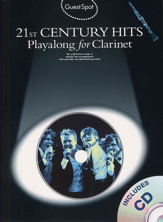 Guest Spot 21st Century Hits Clarinet Softcover Book/CD