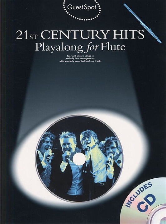 Guest Spot 21st Century Hits Flute Softcover Book/CD