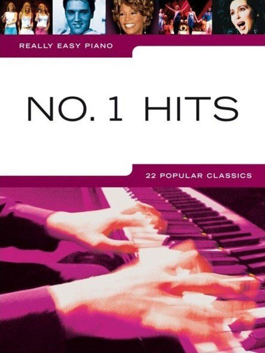 Really Easy Piano No. 1 Hits by Wise Publications - Easy Piano Arrangement, 22 Songs, Background Notes, Tips, 1 Page