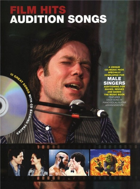 Audition Songs Male Film Hits Book/CD