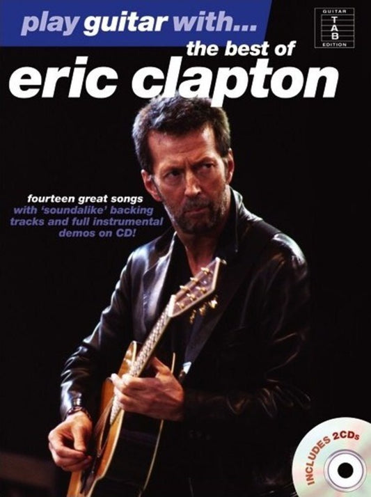 Play Guitar With Eric Clapton TAB Softcover Book/CD