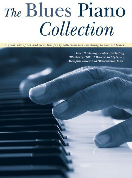 The Blues Piano Collection by Wise Publications - 112 Pages, Solo Piano Arrangements with Chord Symbols