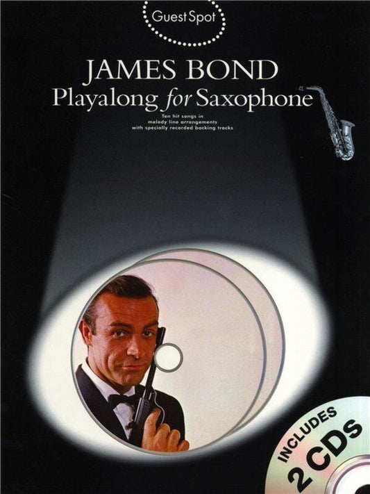 Guest Spot James Bond Alto Saxophone BK/CD