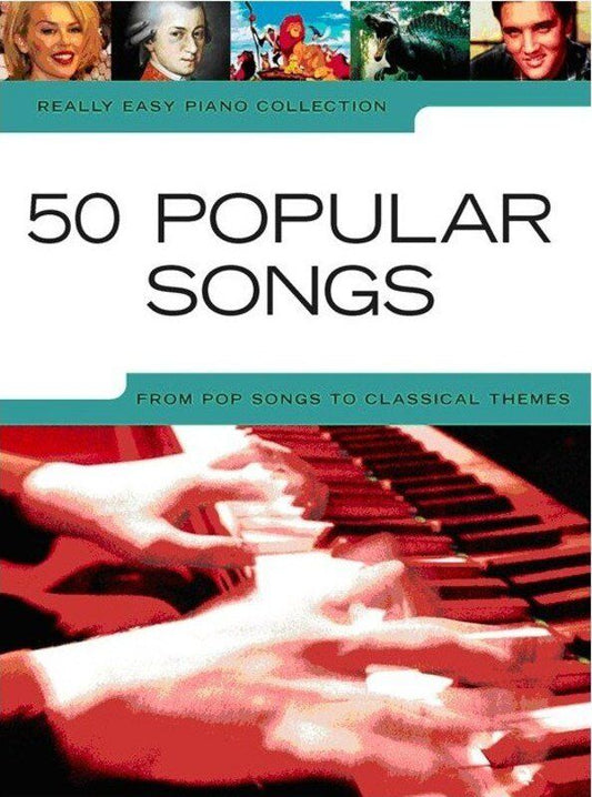 Really Easy Piano 50 Popular Songs by Wise Publications