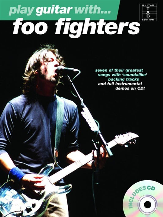 Play Guitar With Foo Fighters TAB Softcover Book/CD