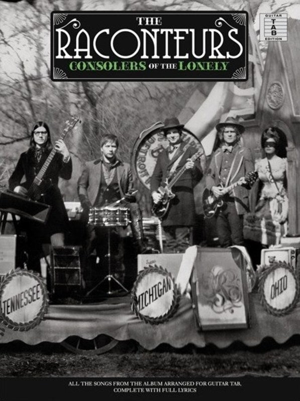 The Raconteurs - Consolers Of The Lonely Guitar TAB (Softcover Book)