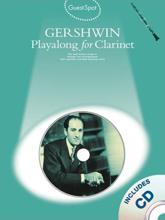 Guest Spot Gershwin Clarinet Softcover Book/CD