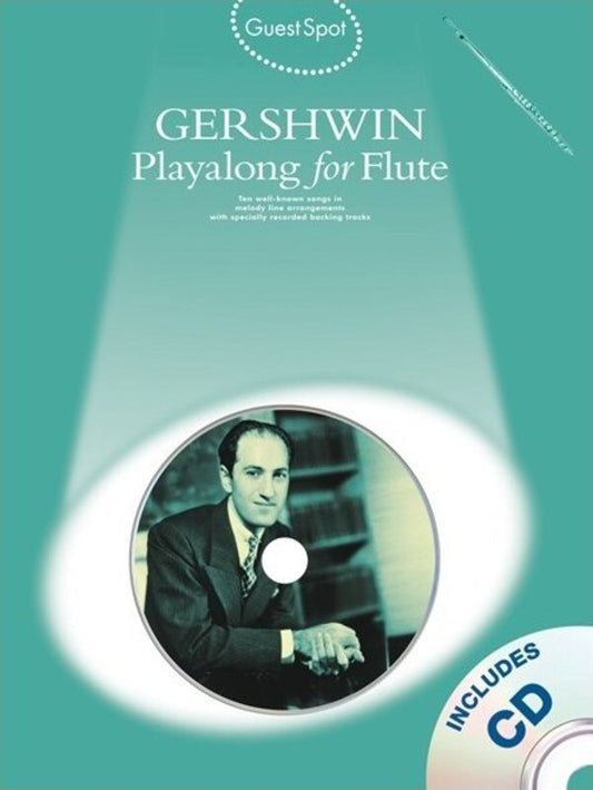 Guest Spot Gershwin Flute Softcover Book/CD