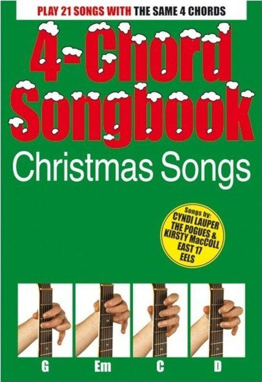4 Chord Songbook: Christmas Songs for Guitar - 48 Pages with Lyrics & Chords