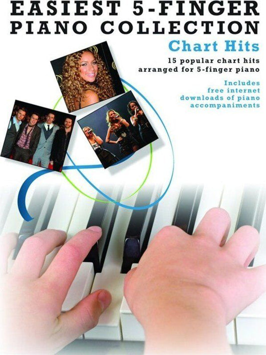 Easiest 5-Finger Piano Collection: Chart Hits