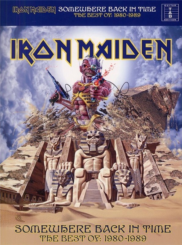 Iron Maiden - Somewhere Back In Time Best Of 1980-89 TAB (Softcover Book)