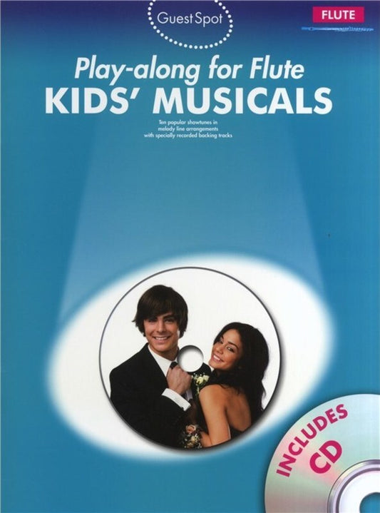 Guest Spot Kids Musicals Flute Softcover Book/CD