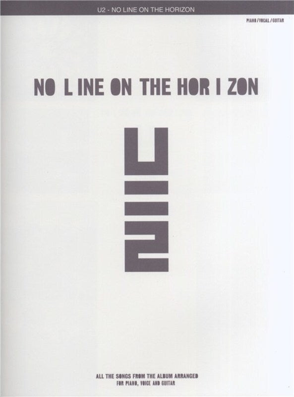 U2 - No Line On The Horizon PVG (Softcover Book)