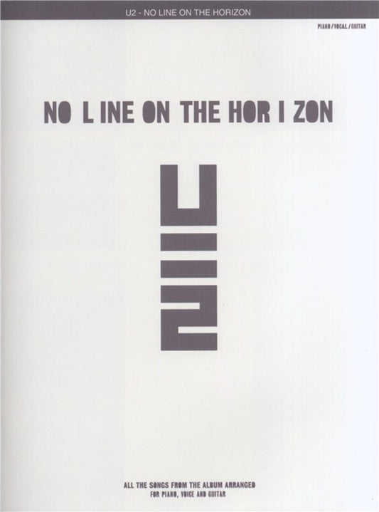 U2 - No Line On The Horizon PVG (Softcover Book)