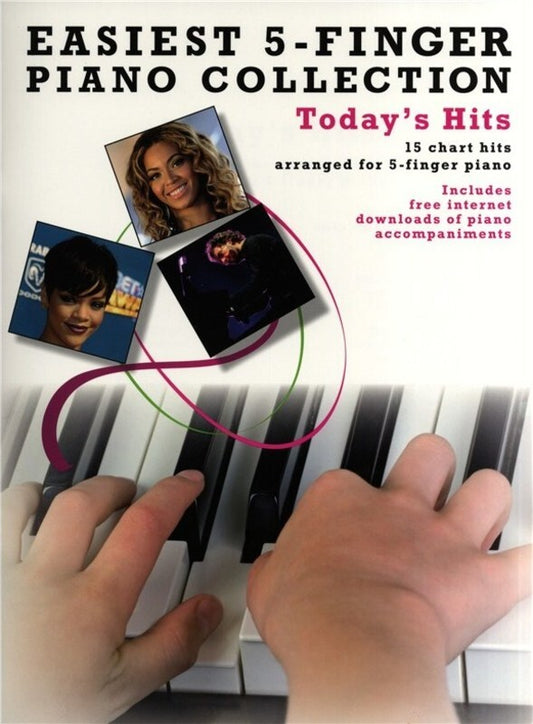Easiest 5 Finger Piano Coll Todays Hits (Softcover Book)