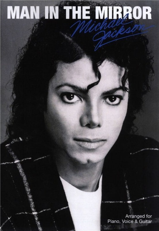 Michael Jackson - Man In The Mirror PVG S/S (Sheet Music) Book