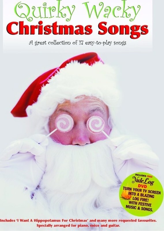 Quirky Wacky Christmas Songs Book/DVD (Softcover Book/DVD) Book