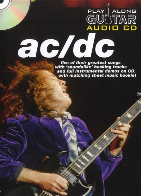 Play Along Guitar AC/DC Booklet/CD (Softcover Book/CD)