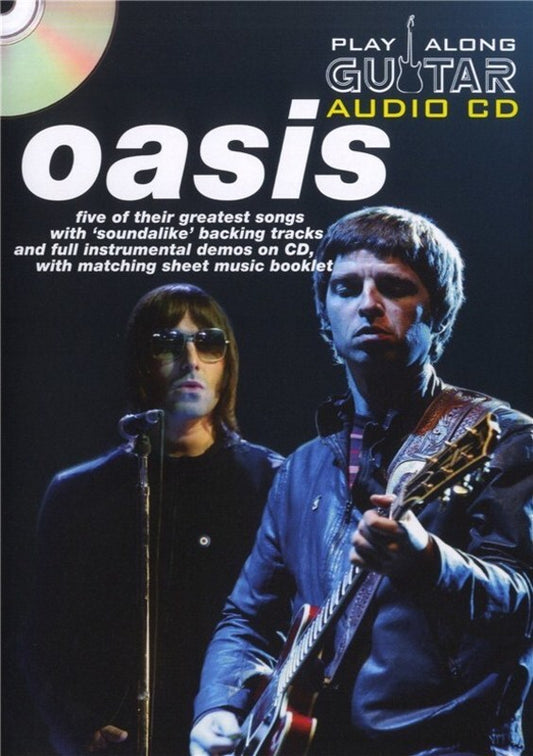 Play Along Guitar Oasis Booklet/CD (Softcover Book/CD)