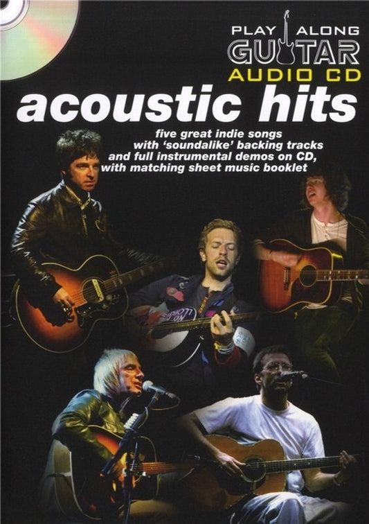 Play Along Guitar Acoustic Hits Booklet/CD (Softcover Book/CD)