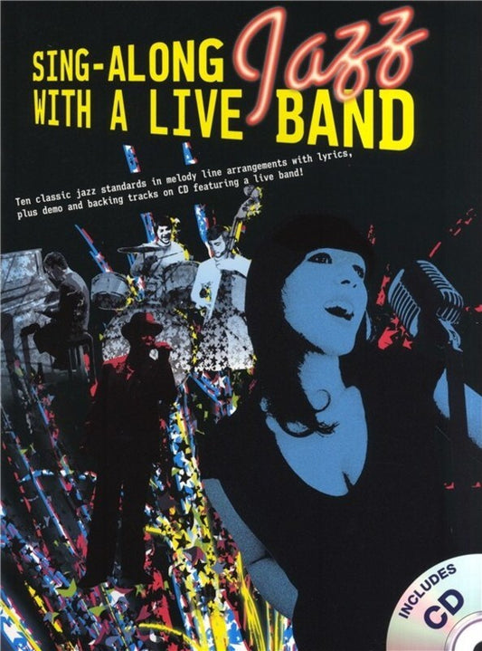 Sing Along Jazz With A Live Band Book/CD